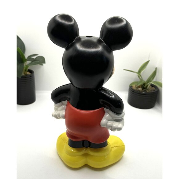 Mickey Mouse Figure 9.75” Hard Plastic - Drink Cup Without Straw - Picture 3 of 5
